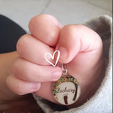 Pendentif Douceur - Arbre penché