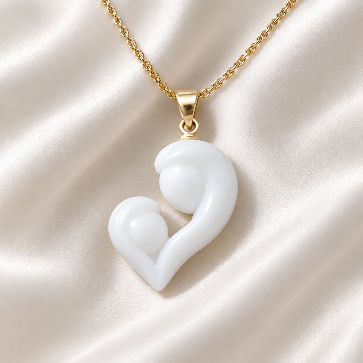 Pendentif Maman Bébé