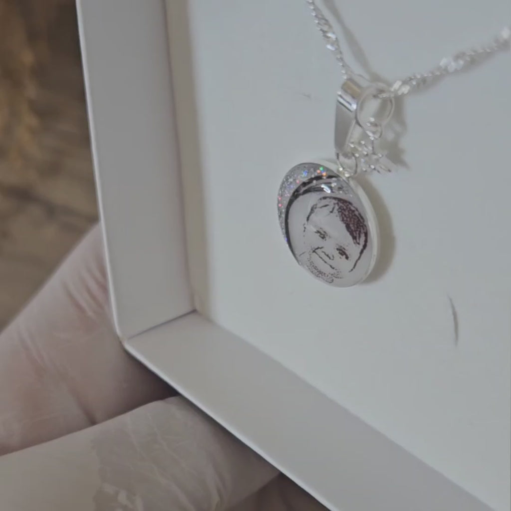 Pendentif Douceur - Portrait