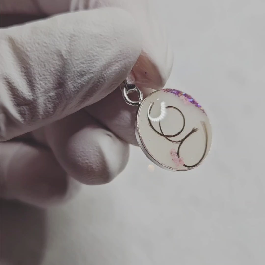 Pendentif Douceur - Initiale