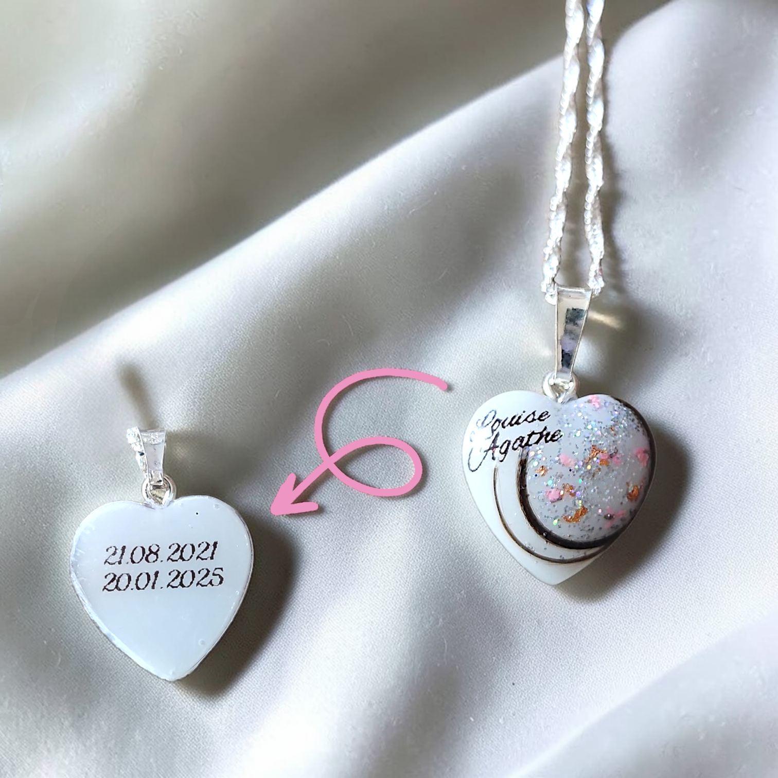 Pendentif Cœur - Ellipse