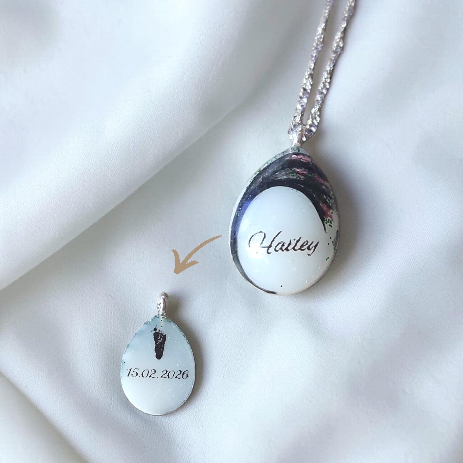 Pendentif Goutte - Arbre de vie