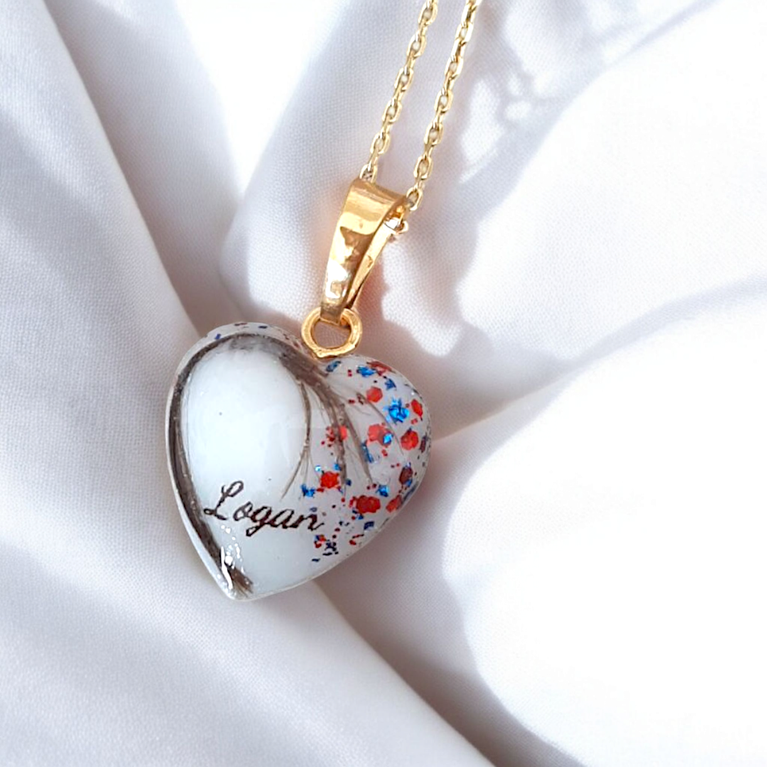 Pendentif Cœur - Arbre penché