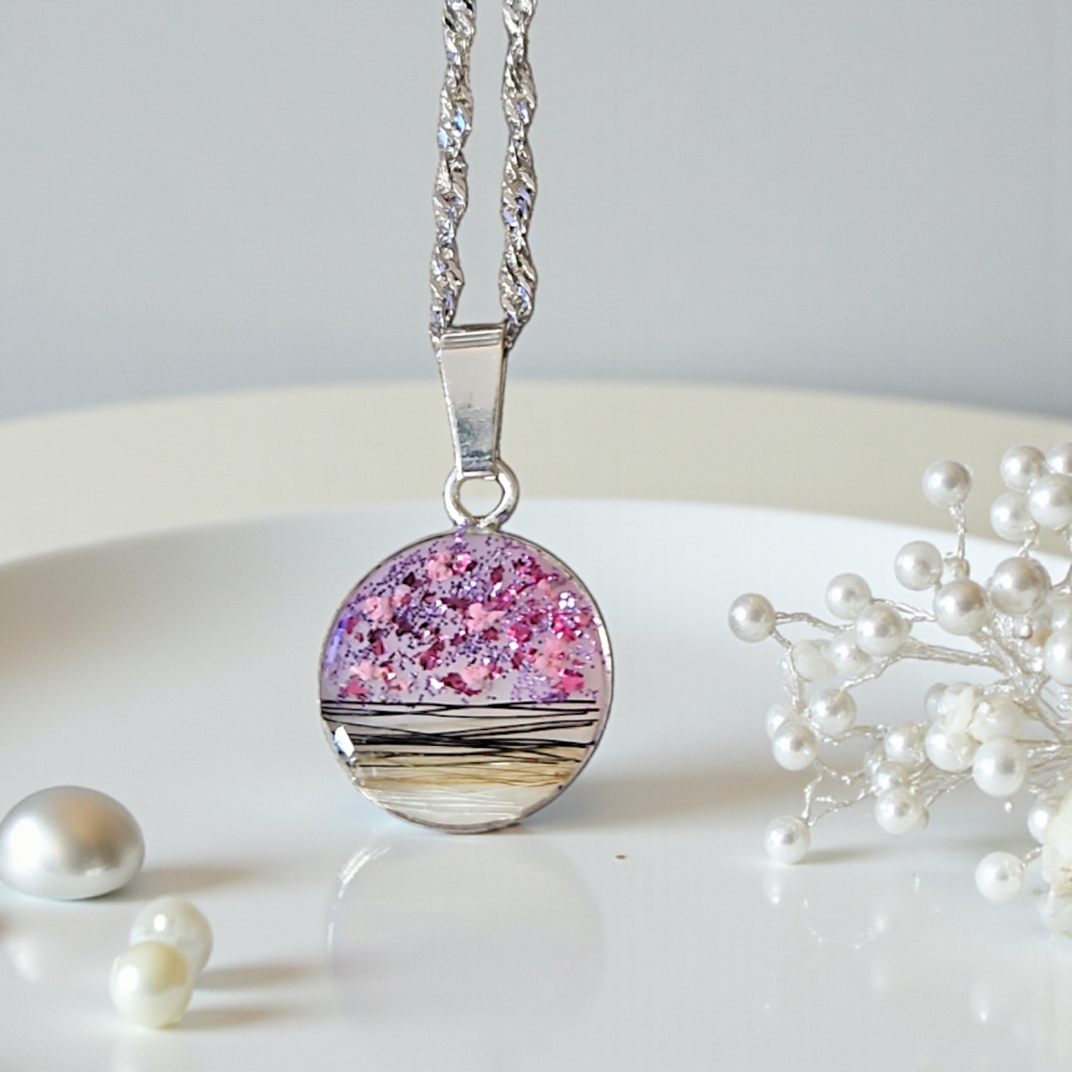 Pendentif Poils d'animaux