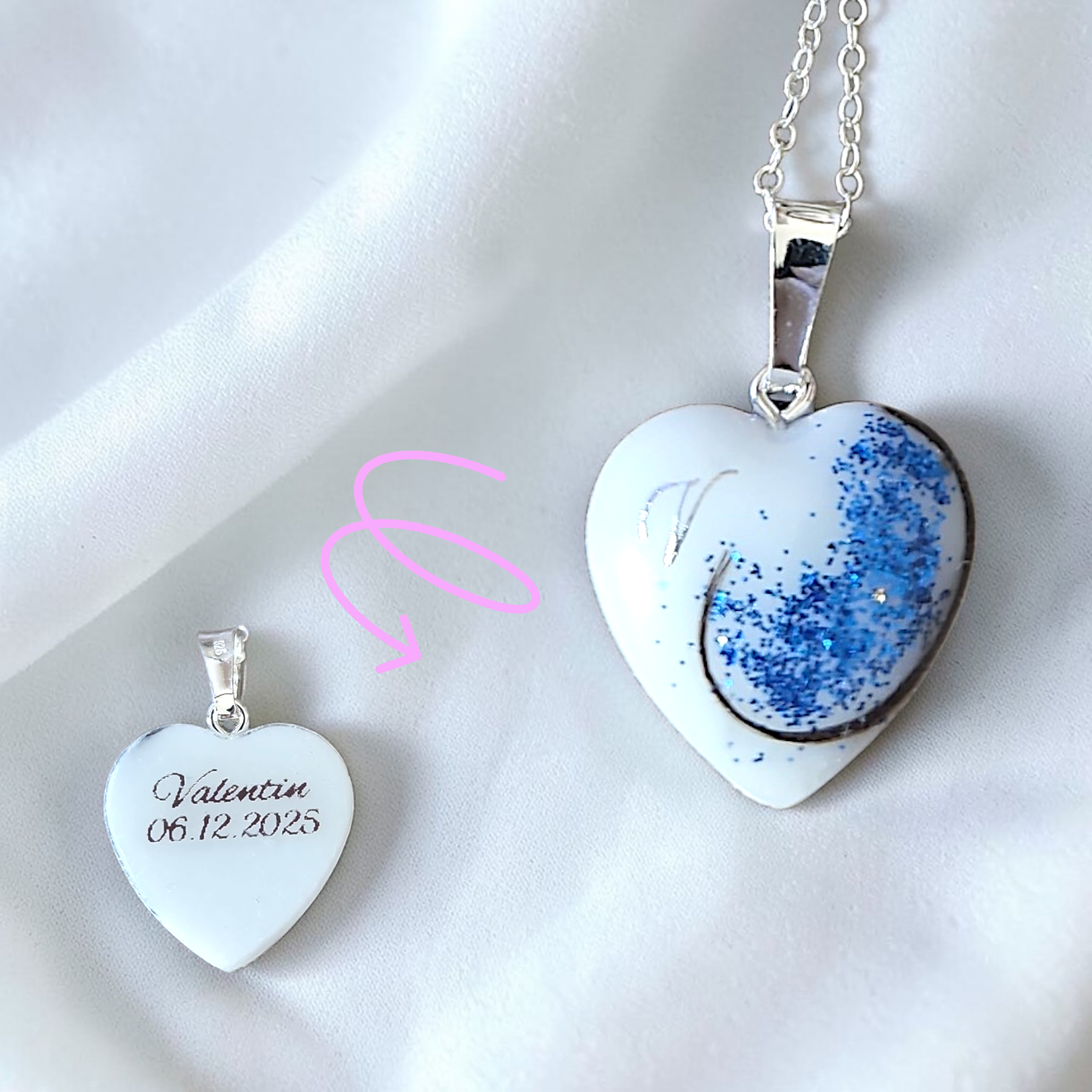 Pendentif Cœur - Ellipse