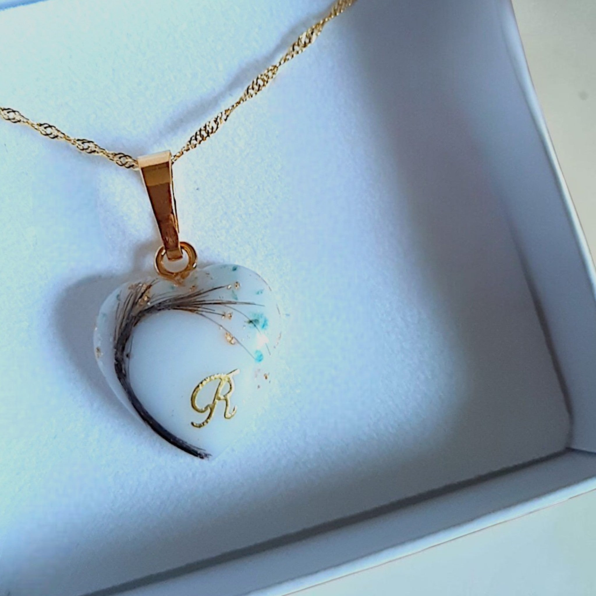 Pendentif Cœur - Arbre penché