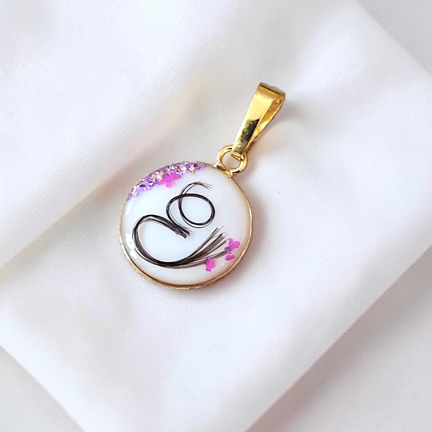 Pendentif Douceur - Initiale