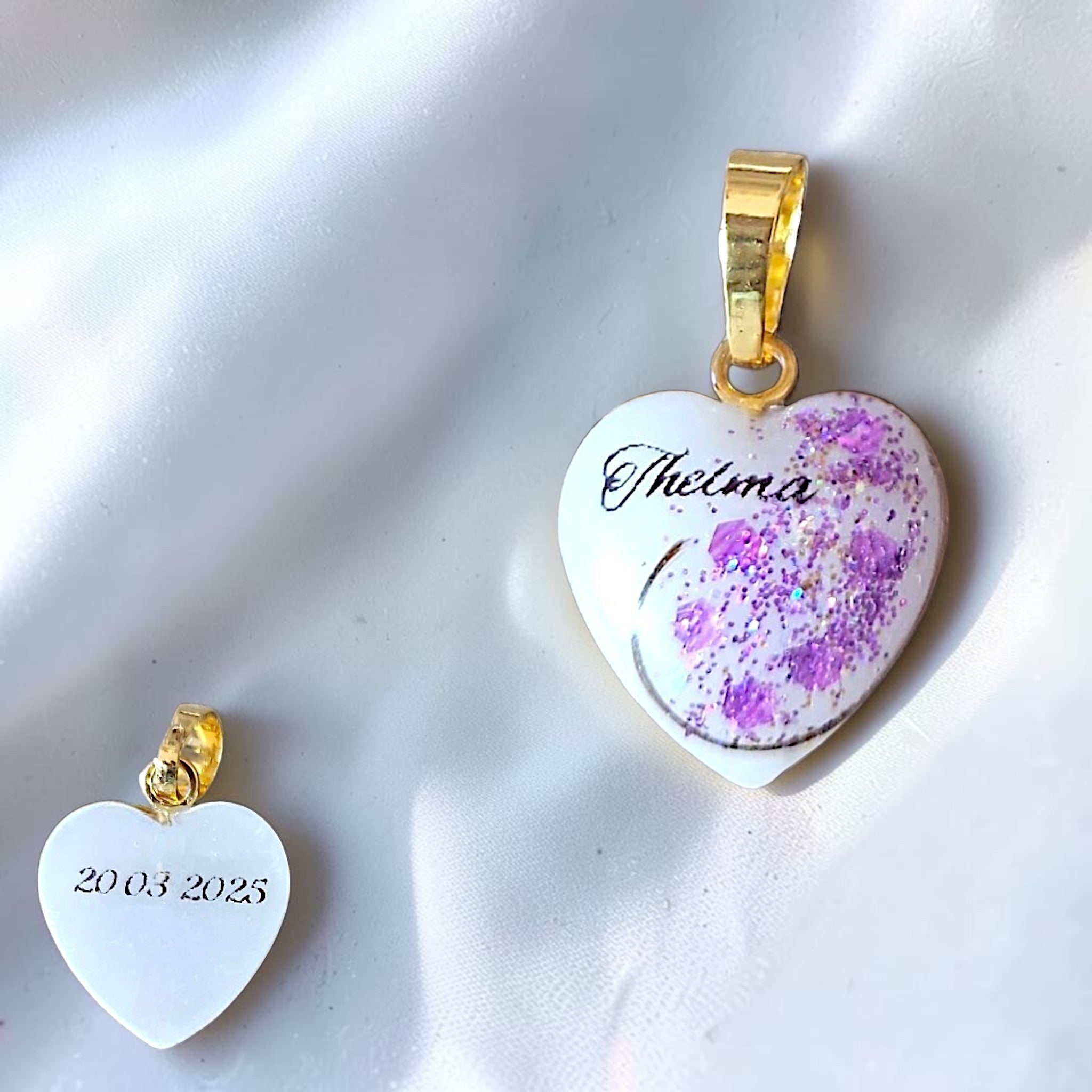 Pendentif Cœur - Ellipse