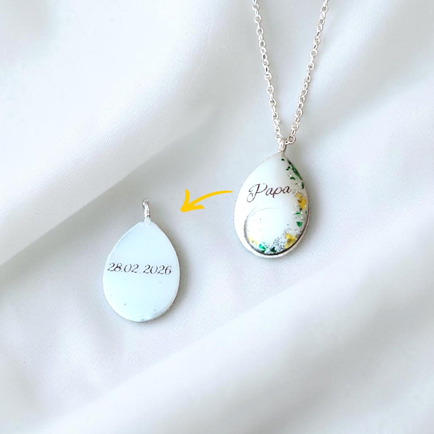 Pendentif Goutte - Ellipse