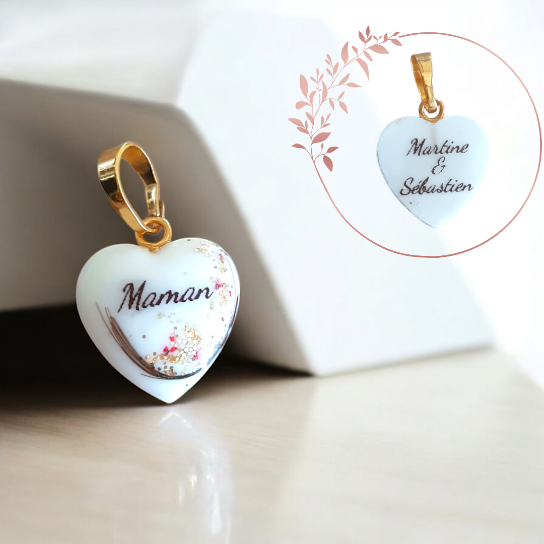 Pendentif Cœur - Ellipse