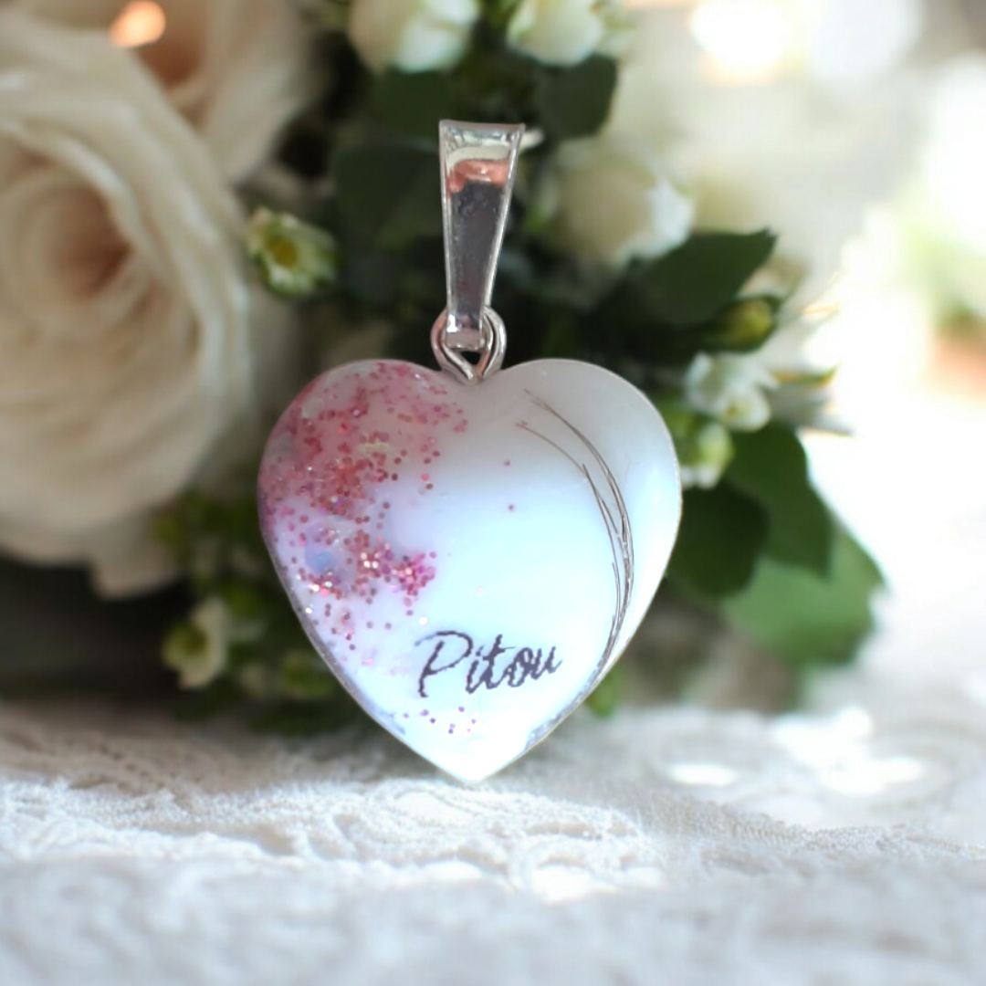 Pendentif Cœur - Ellipse