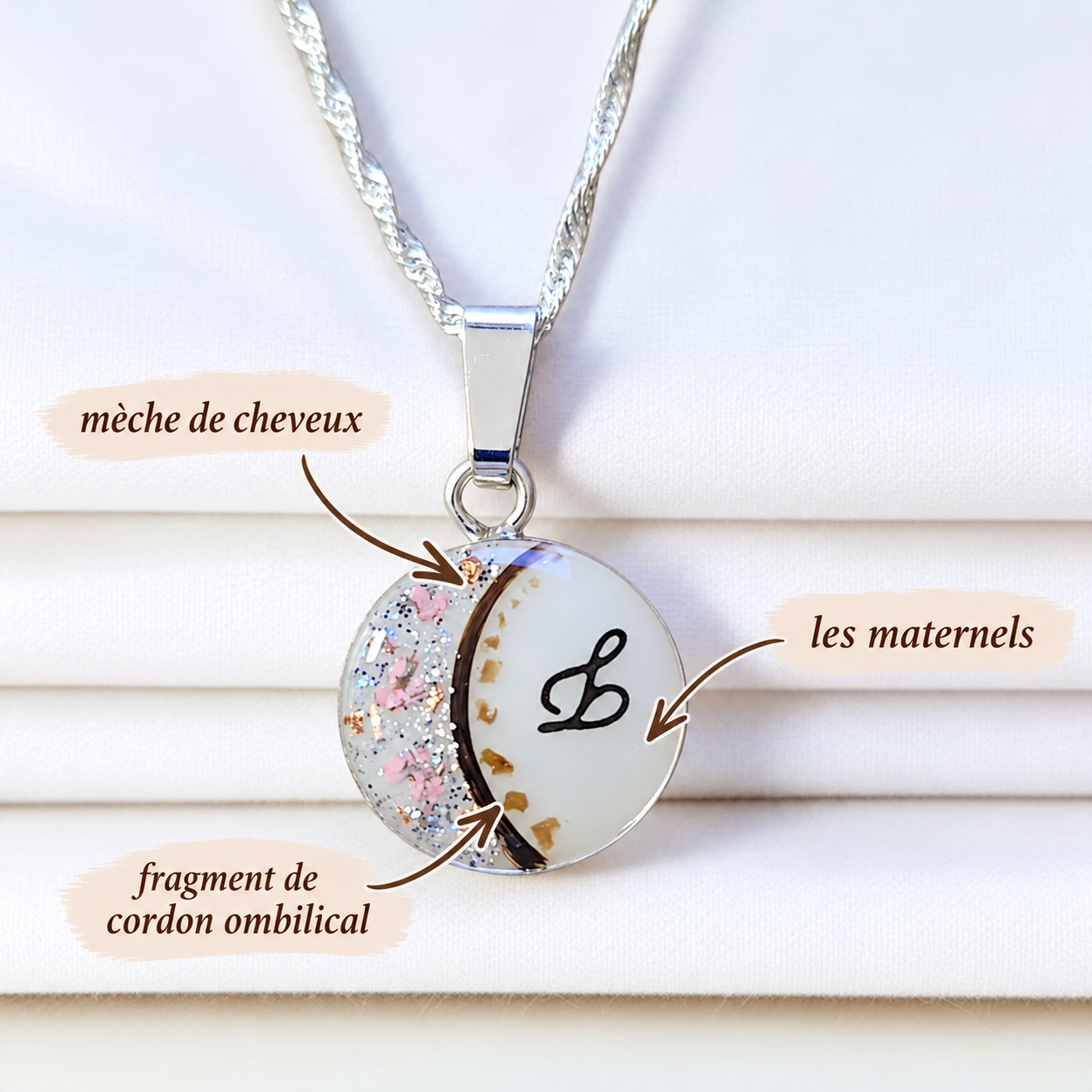 Pendentif Douceur - Lune