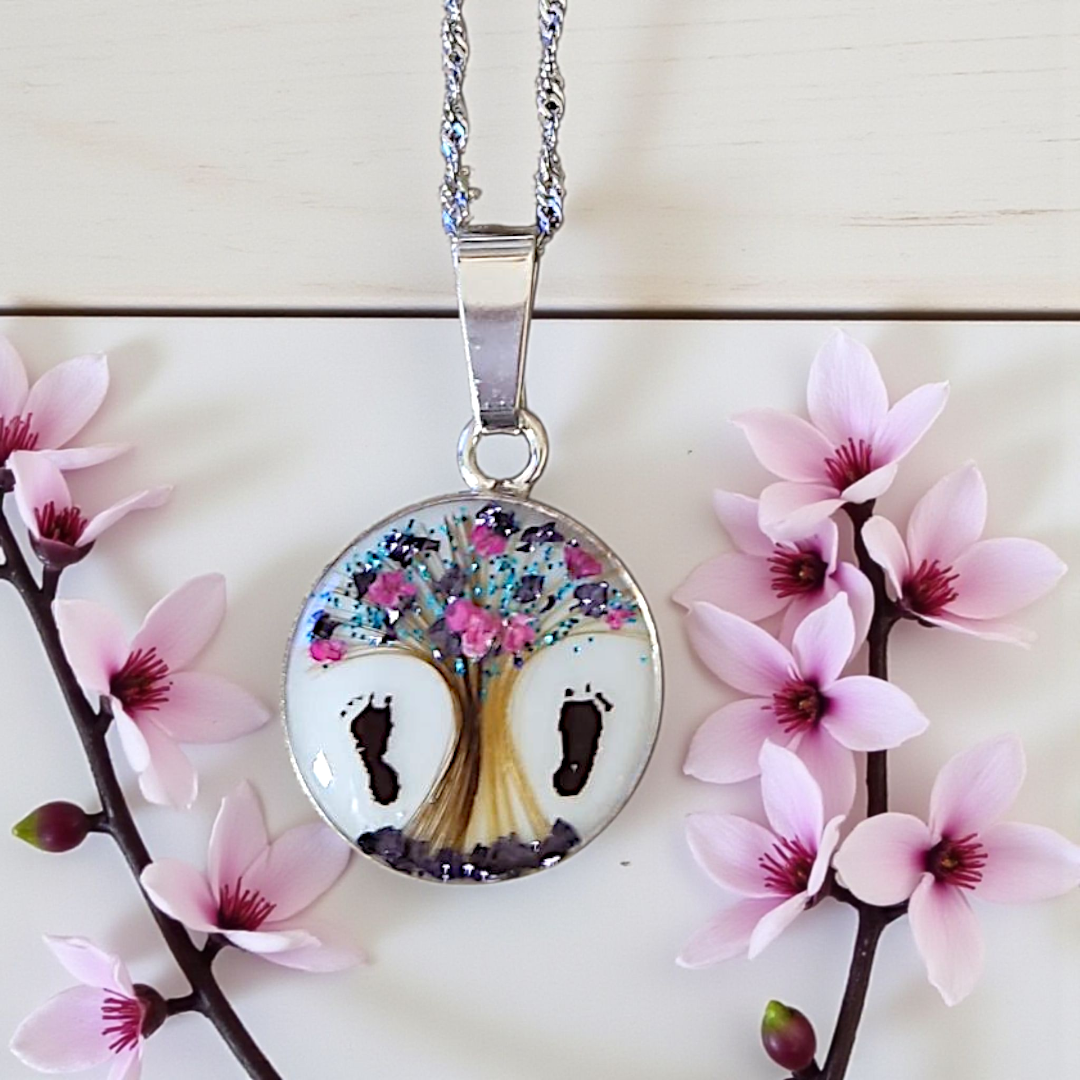 Pendentif Douceur - Arbre de vie