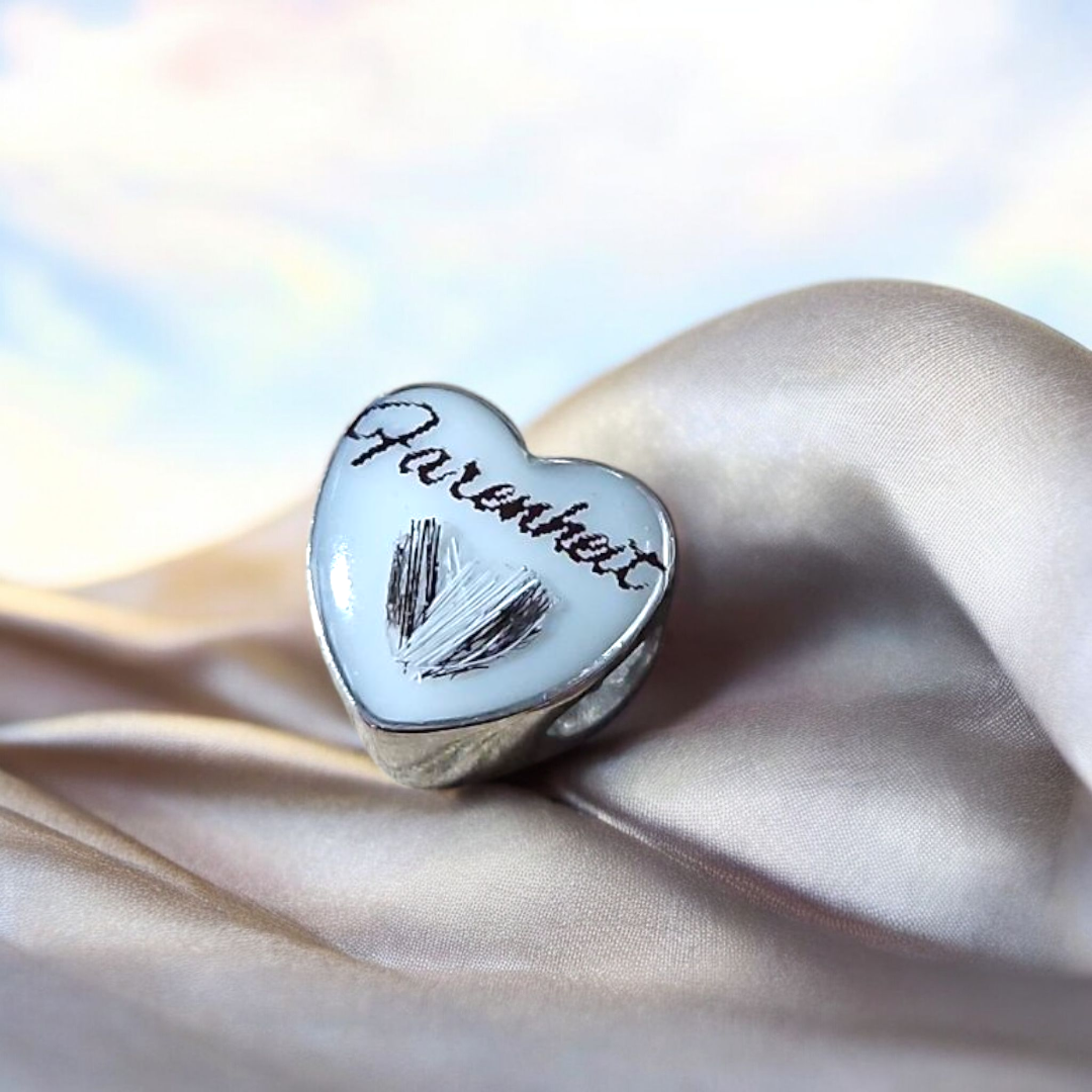 Charm Cœur poils d'animaux