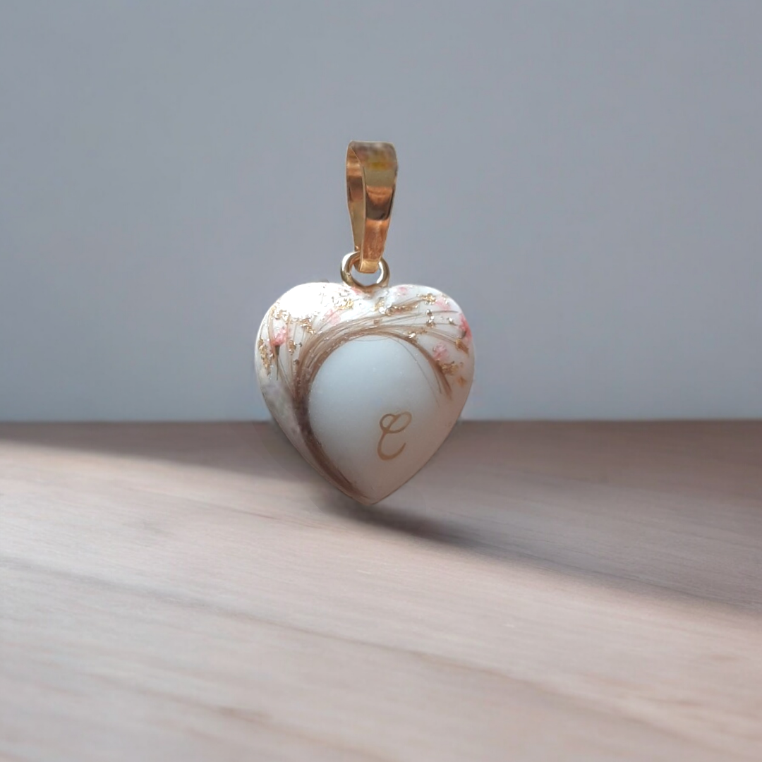 Pendentif Cœur - Arbre penché