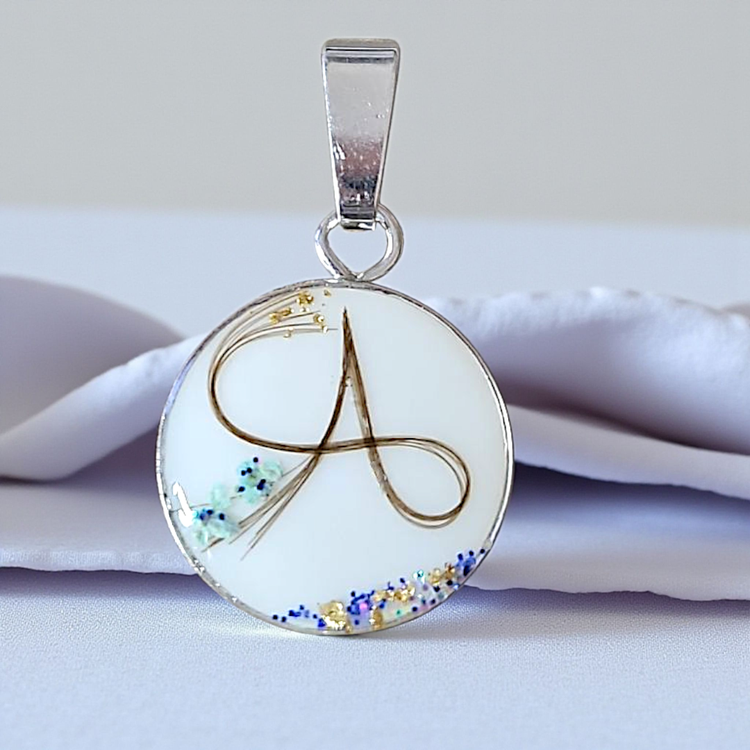 Pendentif Douceur - Initiale