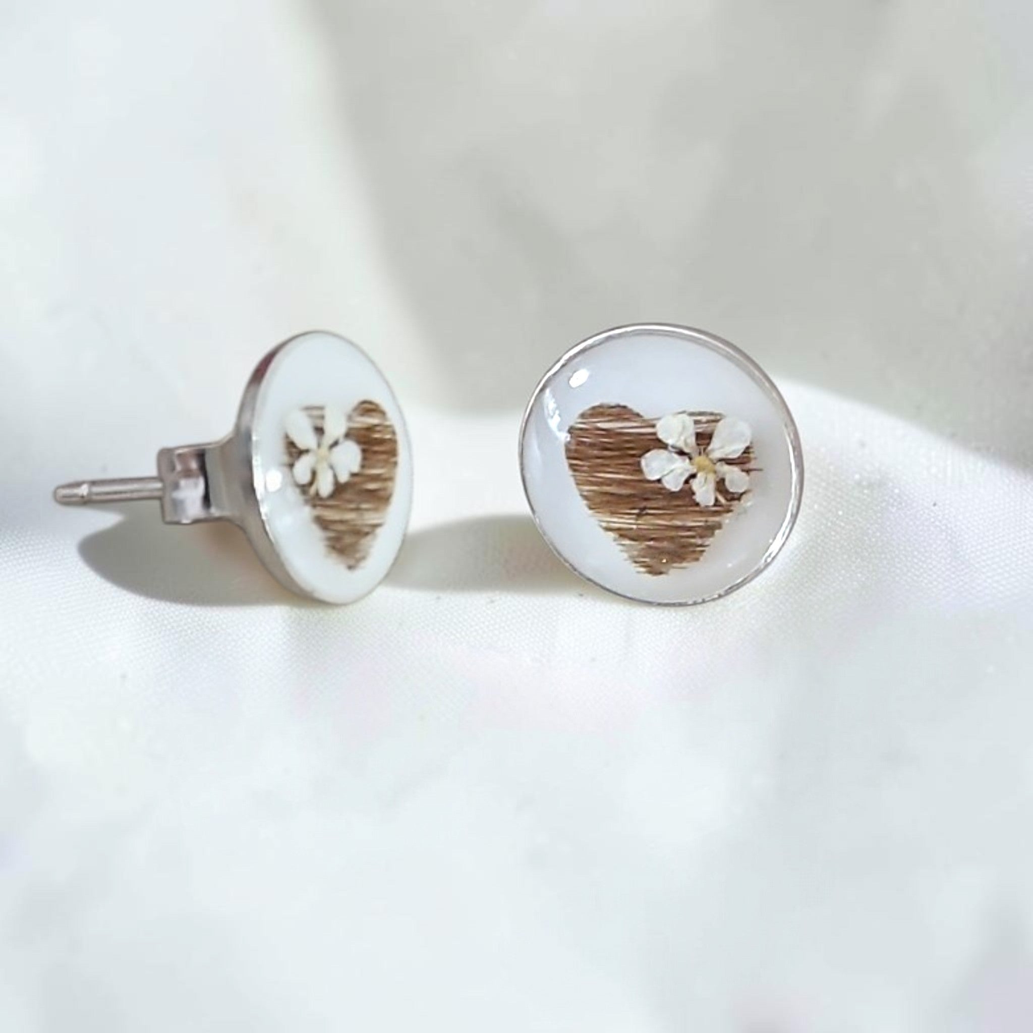 Boucle d'oreilles Cœur d'Amour