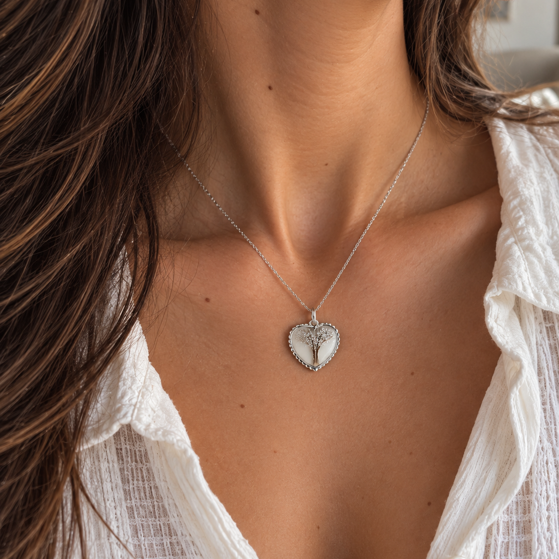 Pendentif cœur de Vie