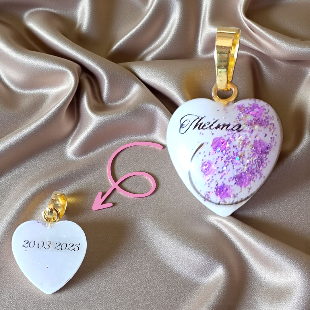 Pendentif Cœur - Ellipse