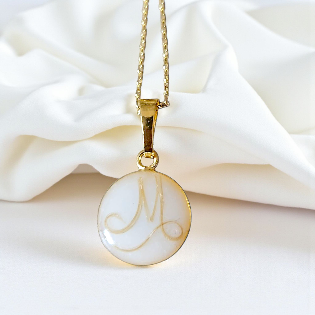 Pendentif Douceur - Initiale
