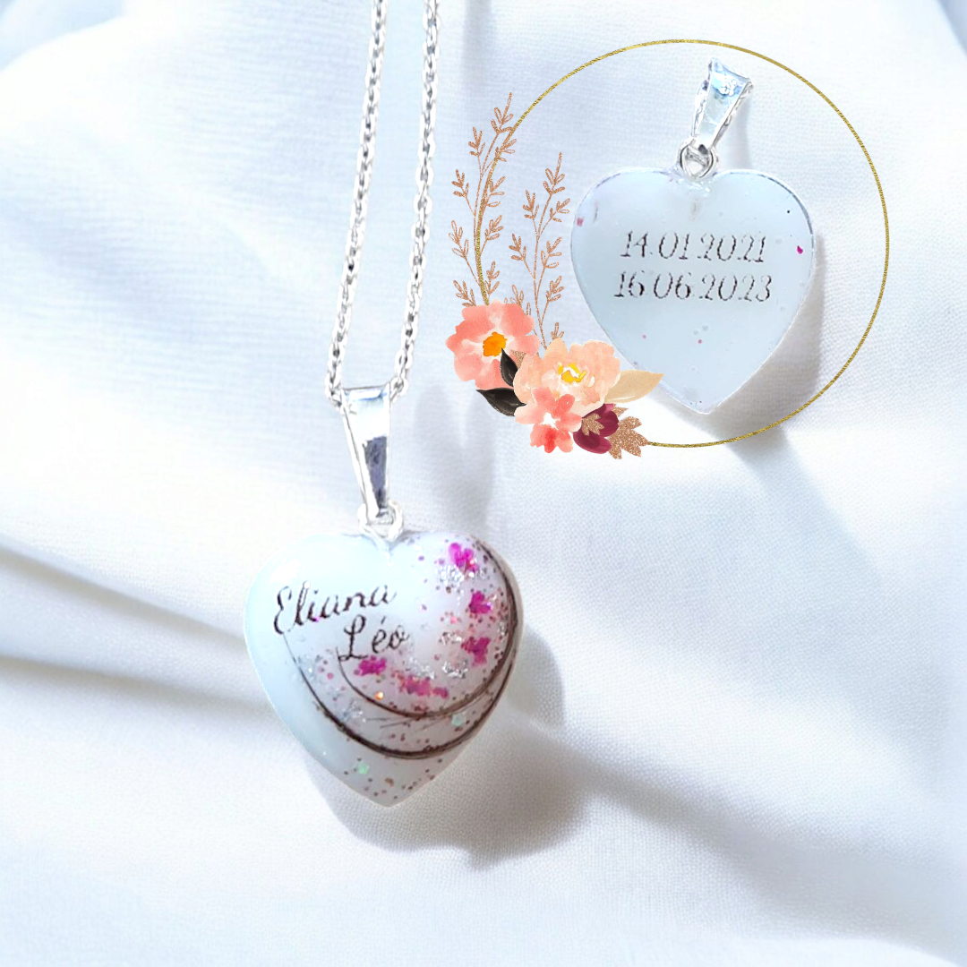 Pendentif Cœur - Ellipse