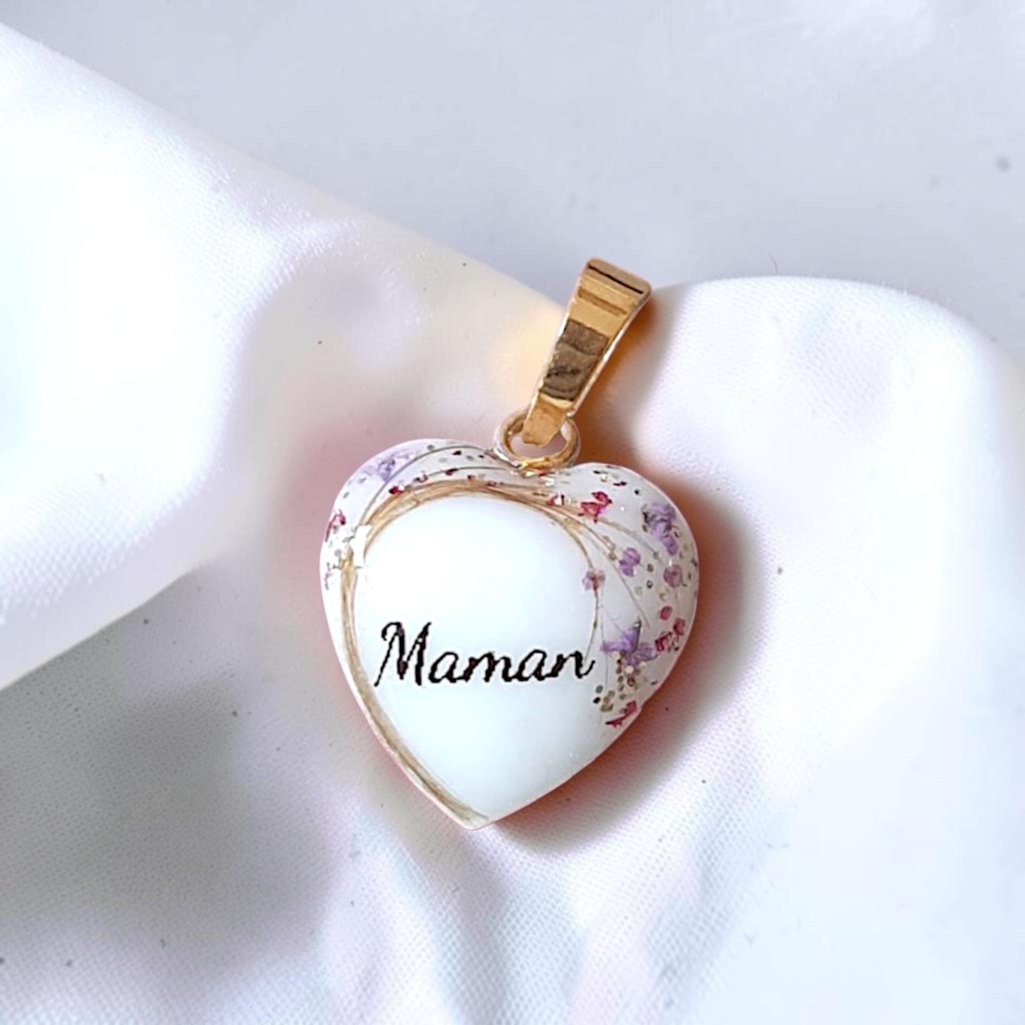 Pendentif Cœur - Arbre penché