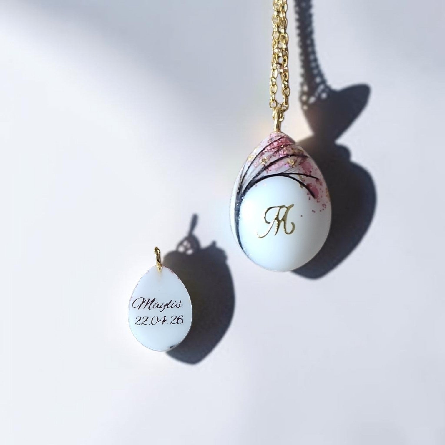 Pendentif Goutte - Arbre de vie