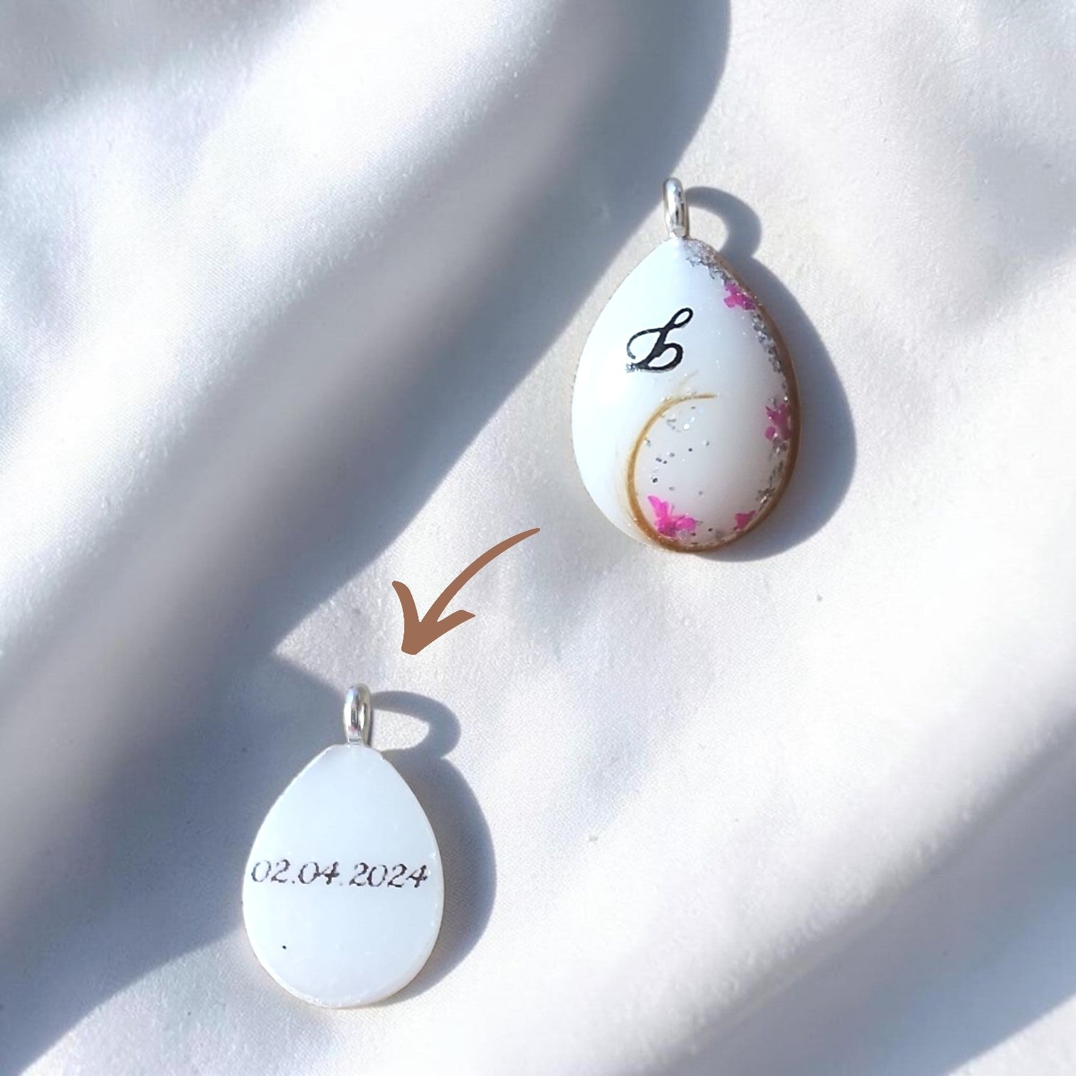 Pendentif Goutte - Ellipse