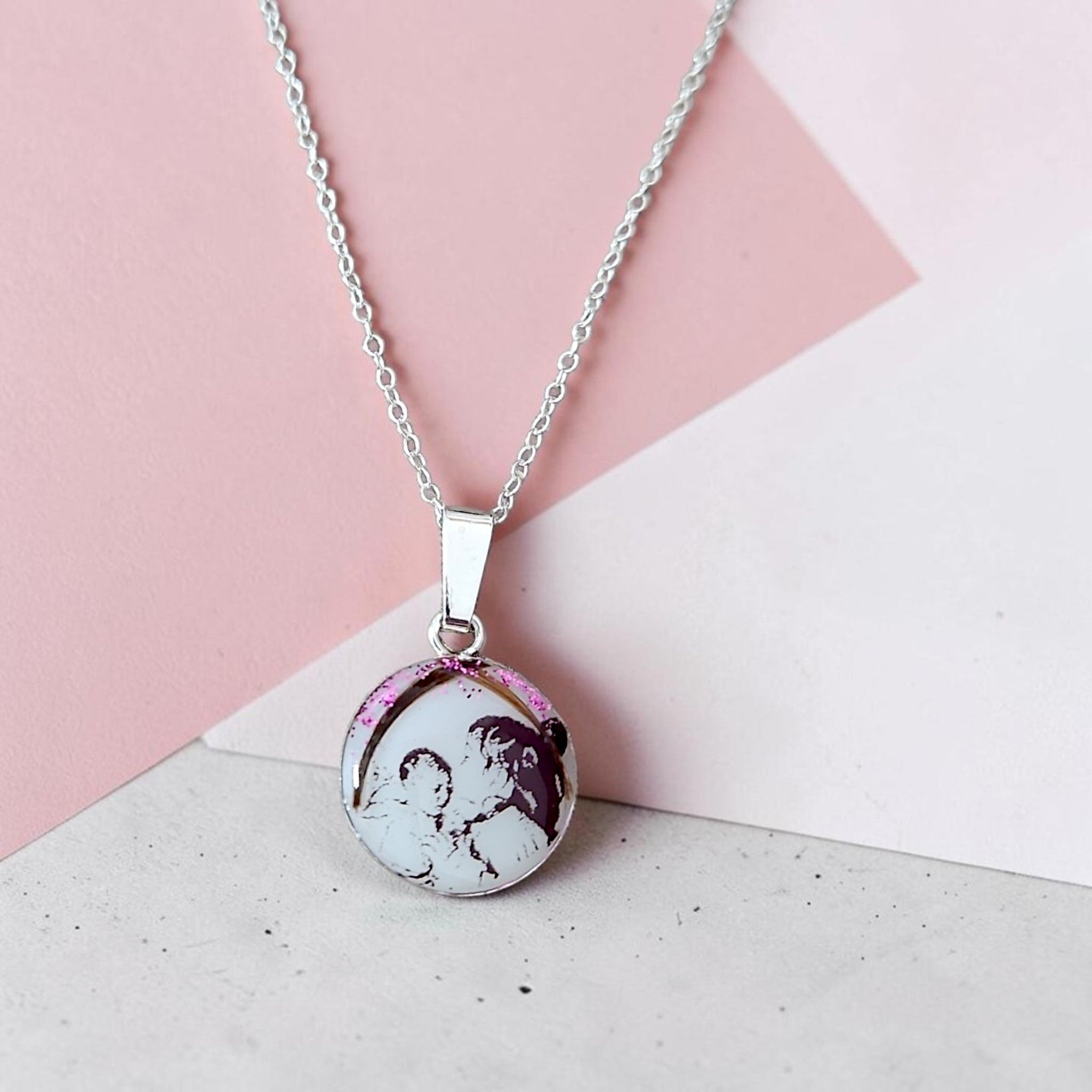 Pendentif Douceur - Portrait