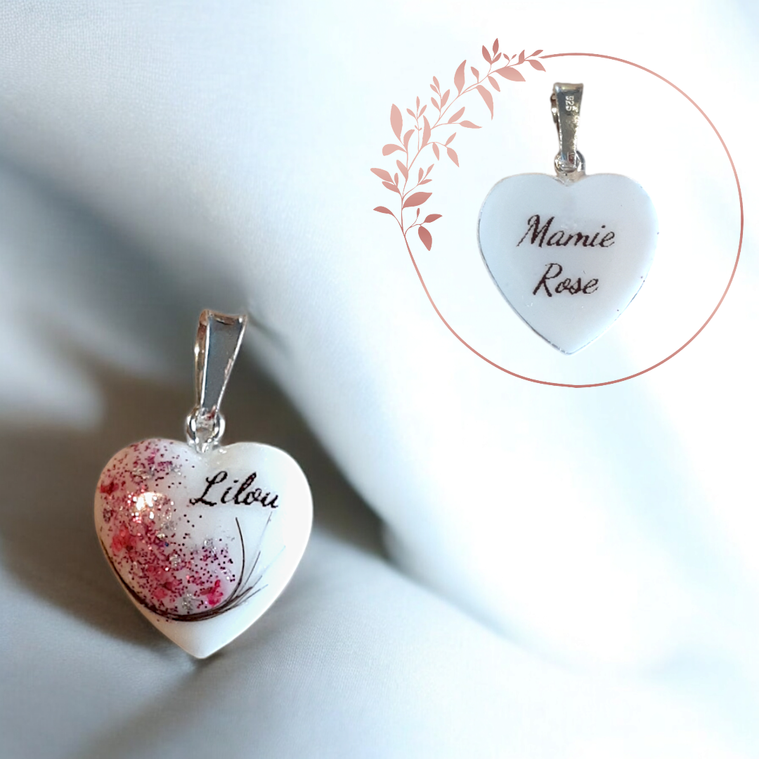 Pendentif Cœur - Ellipse